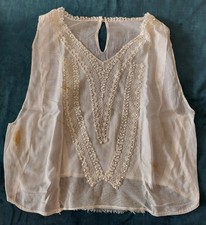 Cache corset ancien guimpe