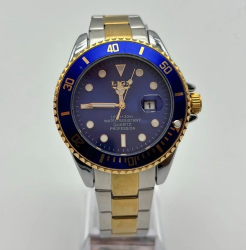 Montre acier quartz cadran - acier,
