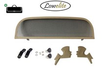 Coupe Vent Ford KA (2002-2006) Cabrio Filet Anti Remous Beige+Sac de Rangement