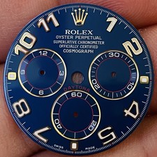 Rolex Blue Dial Luminova For