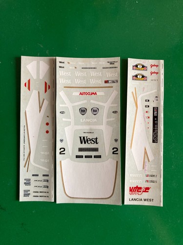 Decal lancia 037 west - decal, 43