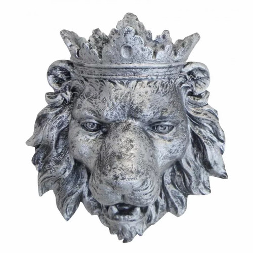 Statue tête lion - statue, de