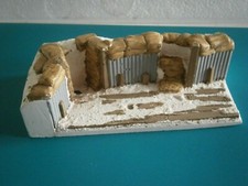 MAQUETTE DIORAMA DECOR PLATRE