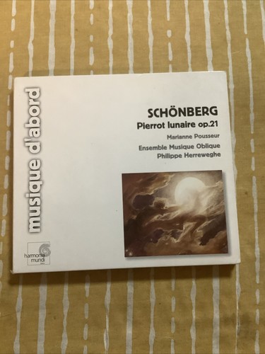 Schonberg pierrot lunaire - cd,