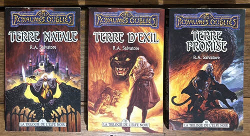 Trilogie elfe noir les - trilogie,