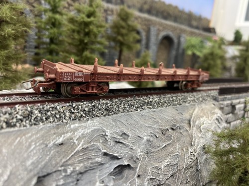 Wagon plat jouef - , ho