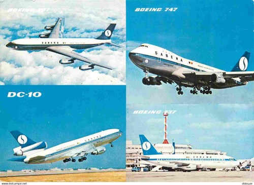 Carte postale aviation - -,