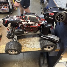 Traxxas Stampede 2wd VXL Roller with Body & Wheelie Bar