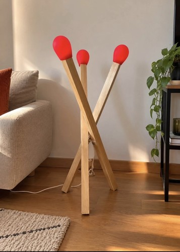 Lampe allumettes géantes ikea - lampe,