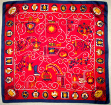 LONGCHAMP  Foulard  soie  en