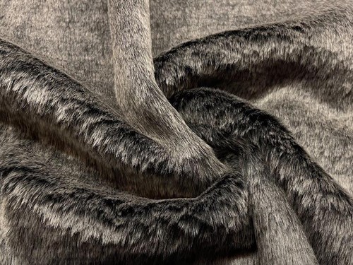 Tissu fausse fourrure luxe - fausse,