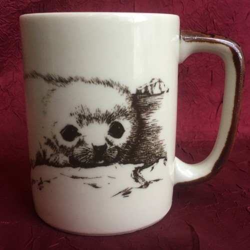 Otagiri mug cup seal pup - cup,