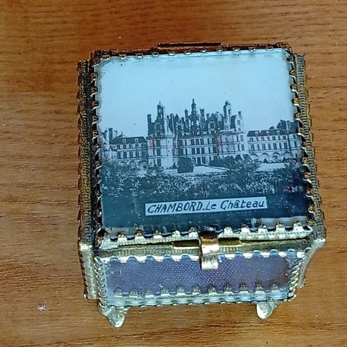 Boîte bijoux ancienne - boîte, à