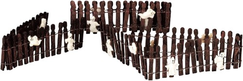 Ghostie wire wooden fence - wire, fence,