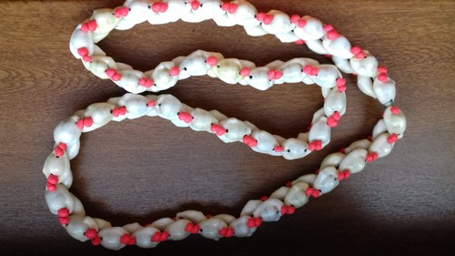 Ancien collier coquillages - de,