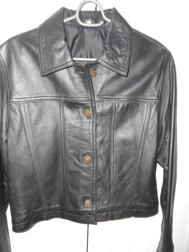 Fleur peau blouson - peau,