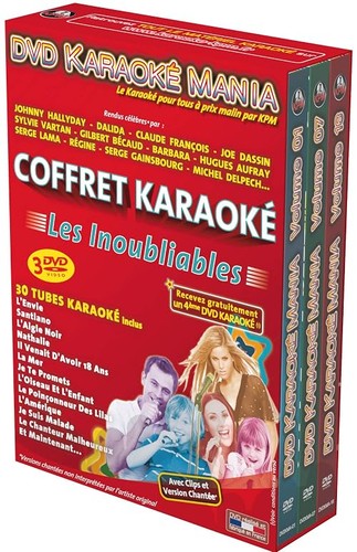 Coffret dvd karaoké mania - dvd,