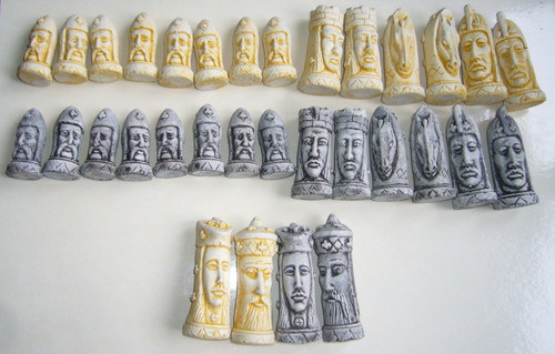 Pièces pour jeu echec - pièces, en
