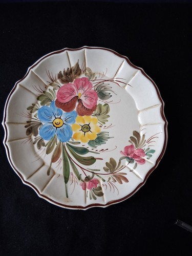 Ancienne assiette décorative - ancienne,
