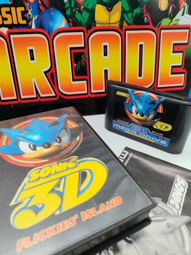 Sega megadrive sonic 3d - sega,