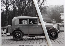 Photo presse PEUGEOT berline