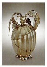 POSTCARD Dagobert Peche "Pumpkin-Shaped Box" 1920 Wiener Werkstätte Silver MNT