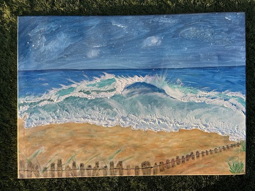 Tableau peinture - 🌊,