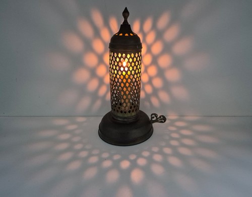 Photophore ancien laiton - photophore,