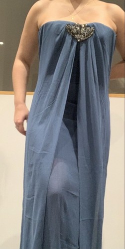Longue robe soiree bleu - longue,