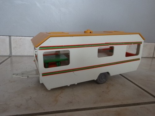 Vintage caravane playmobil - caravane,