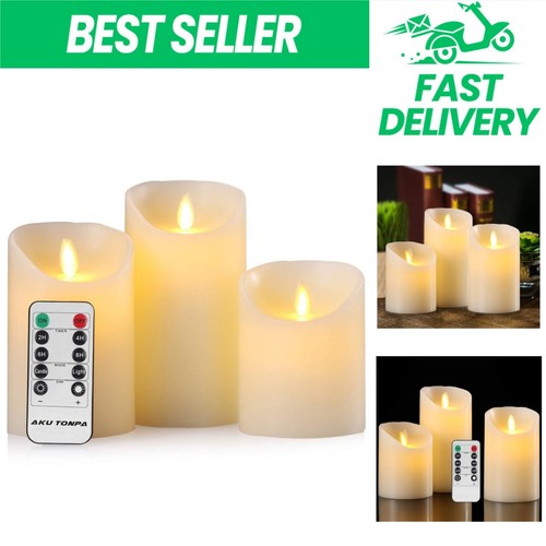 Bougies led sans flamme lot - lot, de