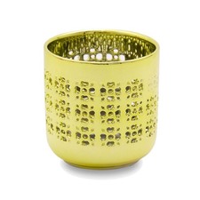 Petit photophore pour Bougies votives Jaune