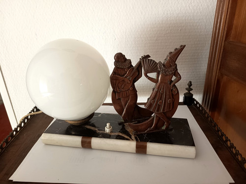 Lampe chevet art deco - ,
