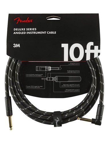 Câble coudé fender deluxe - câble,