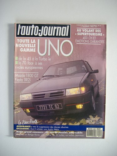 Auto journal 1989 ford - journal, 21-1989