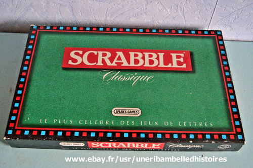 Scrabble classique jeux spear - classique,