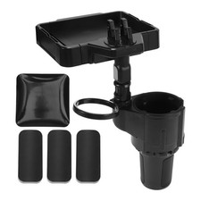 Porte-Gobelet Voiture Plateau Attachable 360° Rotatif Porte-Gobelet 335X100Mm