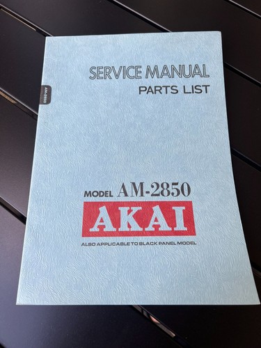 Original akai 2850 - akai, am-2850
