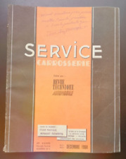 Revue technique RENAULT Estafette carrosserie