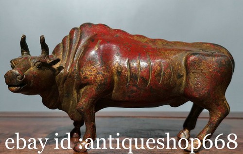 Vieux bronze chinois doré - chinois,