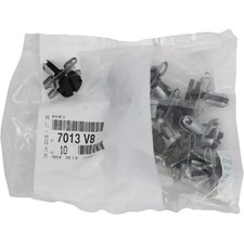 x10 Clips Agrafe Rivet Pour