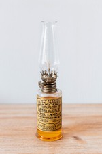 Vintage Dr. Ely Parson's Famous Miracle Oil Lamp with Wick/Oil