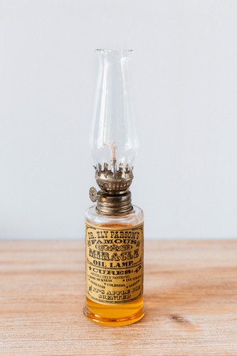 Lampe huile vintage - lampe,