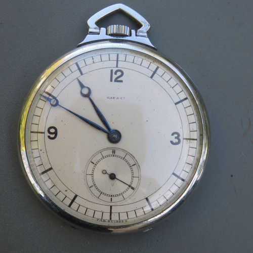 Ancienne montre gousset gay - gousset,