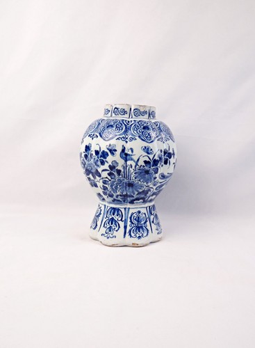 Vase potiche faïence de - en,