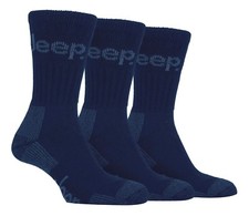 Mens Luxury Jeep Terrain Walking Work Hiking Socks Navy Size 6-11 Uk, 39-45 Eur