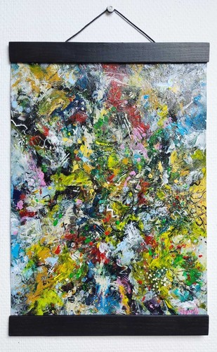 Peinture abstraite misclick - -,