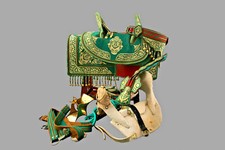  SELLE DE FANTASIA, Maroc, cheval