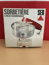 SEB - Sorbetière A Pales Escamotables SEB - Très Bon état