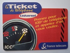ticket de téléphone  France